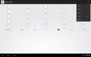 Schultz table screenshot 4