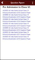 Sainik School AISSEE Papers تصوير الشاشة 1