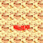 Sausage Pattern Wallpapers ikon