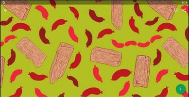 Sausage Pattern Wallpapers syot layar 3