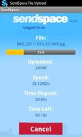 SendSpace স্ক্রিনশট 1