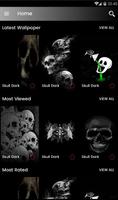 Dark Skull Wallpaper HD poster