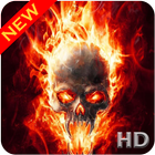 Flame Skull Wallpaper HD 圖標