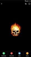 Flame Skull Wallpaper HD 截圖 3