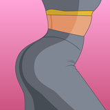 Butt Workout Zeichen