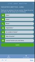 Silent Auction App اسکرین شاٹ 1