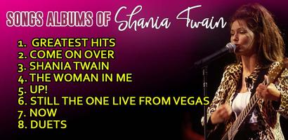 Songs Album of Shania Twain capture d'écran 1