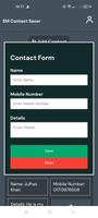 SM Contact Saver تصوير الشاشة 1