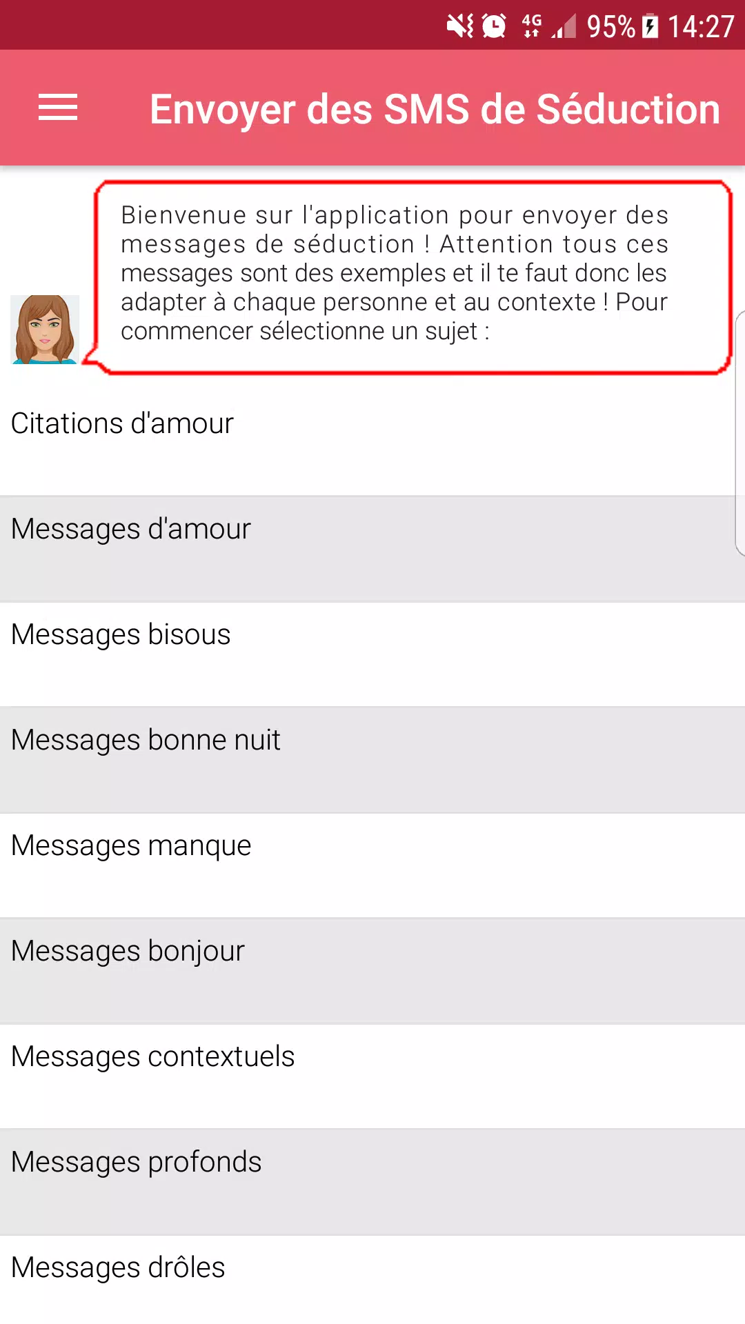 Sms Seduction 19 Messages De Drague Pour Android Telechargez L Apk