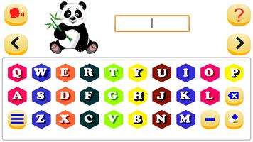 Kids Spelling Learning Game captura de pantalla 1