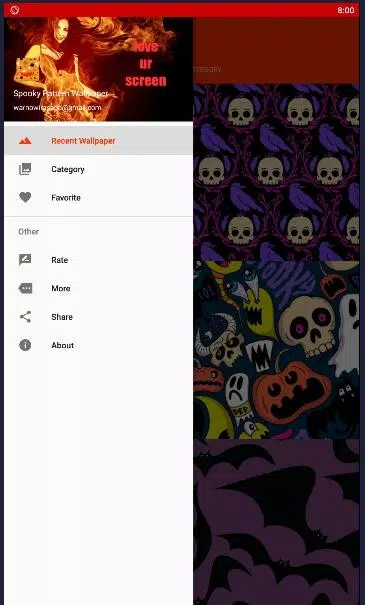 Descarga de APK de Fondos de pantalla de patrones espeluznantes para Android Descarga de APK de Fondos de pantalla de patrones espeluznantes para Android