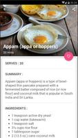 Sri Lanka Hoppers Recipe capture d'écran 3