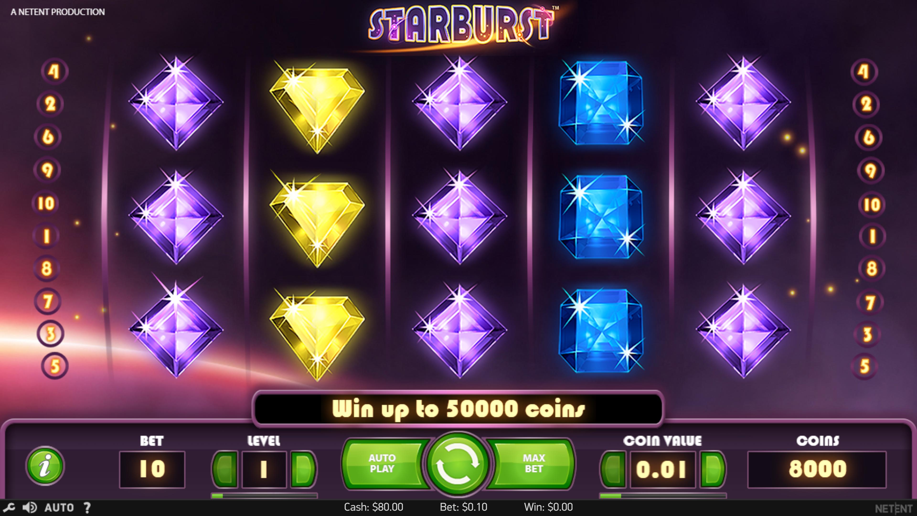 starburst игровой автомат