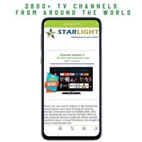 StarLight Android IPTV capture d'écran 3
