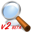 آیکون‌ Magnifier v2 (beta)