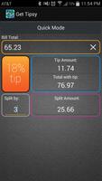 Get Tipsy Tip Calculator โปสเตอร์