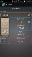 Get Tipsy Tip Calculator ภาพหน้าจอ 2