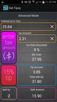 Get Tipsy Tip Calculator ภาพหน้าจอ 3