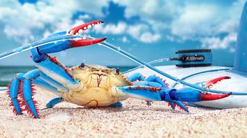 Crab Wallpaper اسکرین شاٹ 1