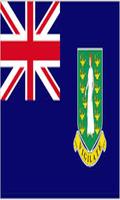 British Virgin Islands Flag पोस्टर