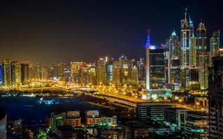 Dubai Tapeten Plakat