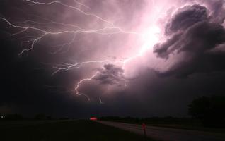 Tempête Fond d'écran HD capture d'écran 3