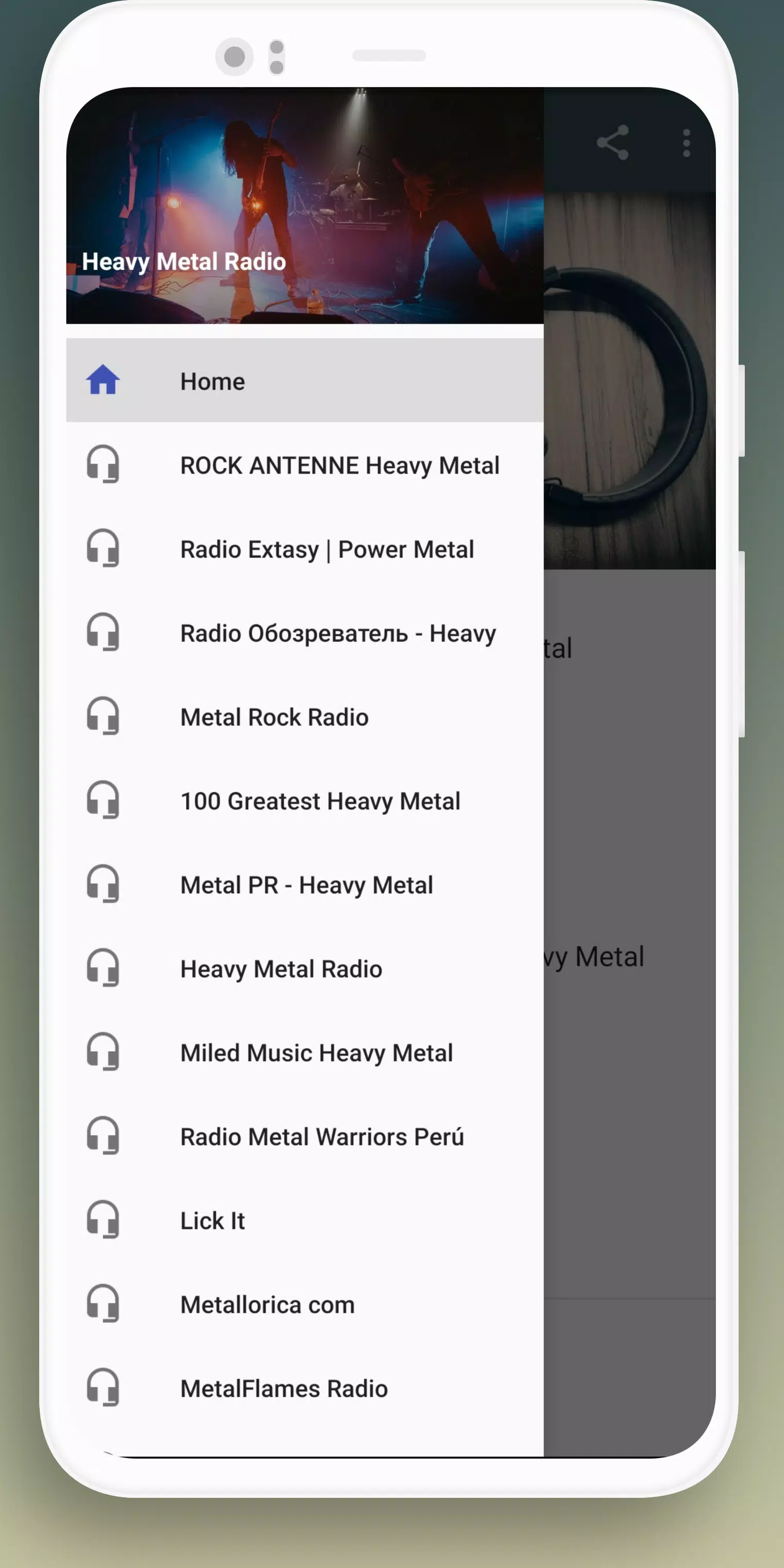 Descarga de APK de Heavy Metal Radio para Android