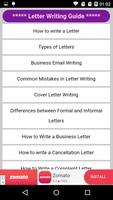 Learn English Letter Writing with 2000+ Examples 海报