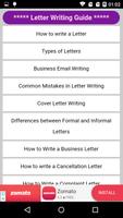 Learn English Letter Writing with 2000+ Examples Affiche