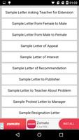 Learn English Letter Writing with 2000+ Examples screenshot 1