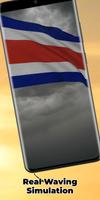برنامه‌نما Costa Rica Flag عکس از صفحه