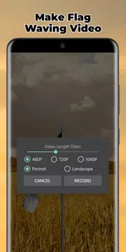 Screenshot 5 for Azerbaijan Flag Live Wallpaper