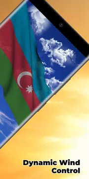 Screenshot 2 for Azerbaijan Flag Live Wallpaper