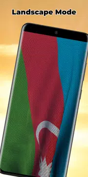 Screenshot 3 for Azerbaijan Flag Live Wallpaper