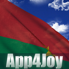 Burkina Faso Flag ไอคอน