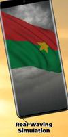 Burkina Faso Flag capture d'écran 3