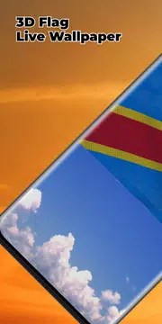 Screenshot 11 for DR Congo Flag Live Wallpaper