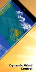 Kazakhstan Flag Live Wallpaper アプリダウンロード