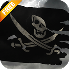 3D Pirate Flag Live Wallpaper أيقونة