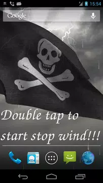 Screenshot 1 for 3D Pirate Flag Live Wallpaper
