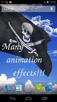 Screenshot 5 for 3D Pirate Flag Live Wallpaper