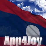 Laos Flag-icoon