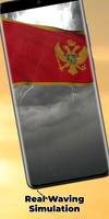 Montenegro Flag capture d'écran 3