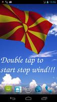 Macedonia Flag पोस्टर
