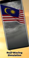 Malaysia Flag capture d'écran 3