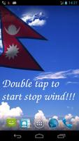 Nepal Flag poster