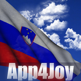 Slovenia Flag أيقونة