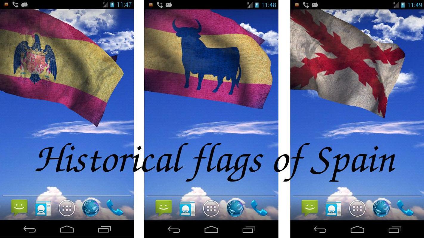 3D Spain Flag Live Wallpaper For Android APK Download