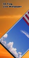 US Flag Live Wallpaper Affiche