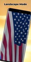 US Flag Live Wallpaper 스크린샷 2